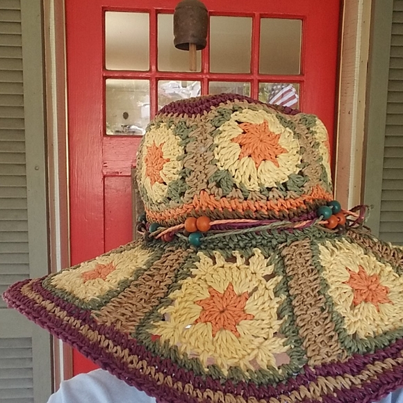 Rattan Boutique Summer Hat - Picture 7 of 7